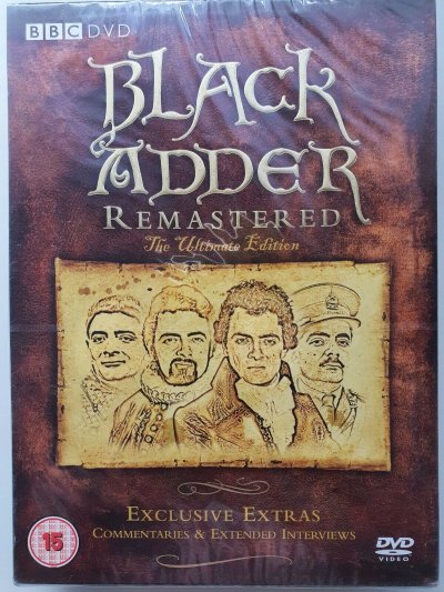 Blackadder Remastered - The Ultimate Edition [DVD] [1982] BOX SET NEW SEALED