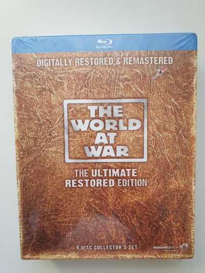 The World At War - The Ultimate Restored Edition Blu-ray DVD BOX SET NEW SEALED