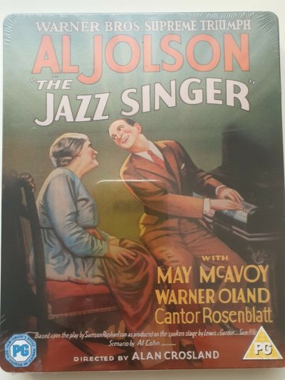 The Jazz Singer 1927 Al Jolson Blu-ray + UV Copy 2013 STEELBOOK NEW SEALED