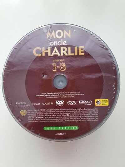 Mon oncle Charlie Saisons 1 à 8 COFFRET 28-disc DVD 2014 EN FR NEUF SOUS BLISTER
