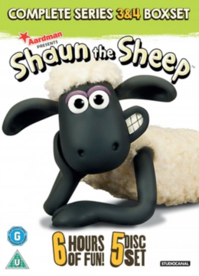 Shaun The Sheep - Series 3-4 Box Set DVD ENGLISH 2015