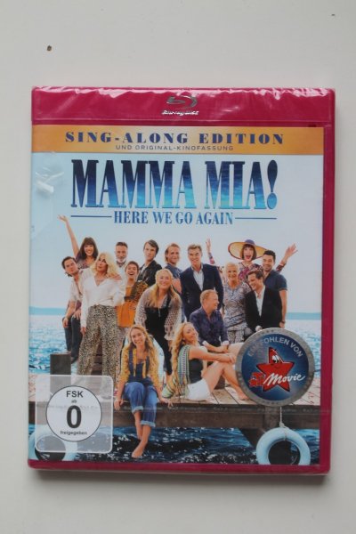 Mamma Mia! Here We Go Again Blu-ray 2018