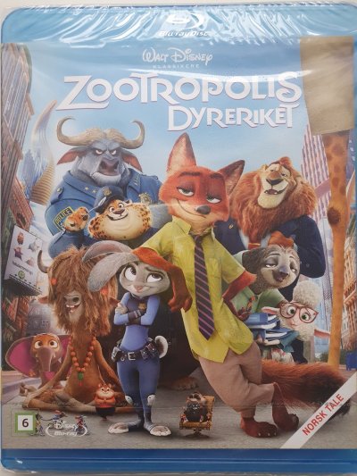 Zootropolis Blu-ray 2016