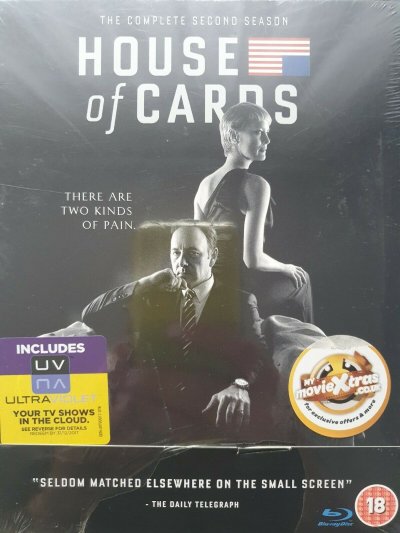 House Of Cards - The Complete Second Season 2 Blu-ray 2014