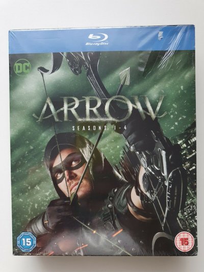 Arrow: Seasons 1-4 Blu-ray 2016 Step Blu Ray Boxset 2016 UK NEW SEALED
