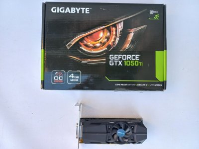 Gigabyte GTX 1050 Ti 4GB OC Low Profile