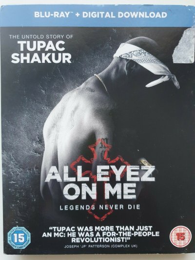 All Eyez on Me Blu-ray (2017) Demetrius Shipp Jr  English NEW SEALED