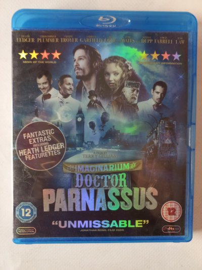 The Imaginarium of Doctor Parnassus Blu-ray English 2010