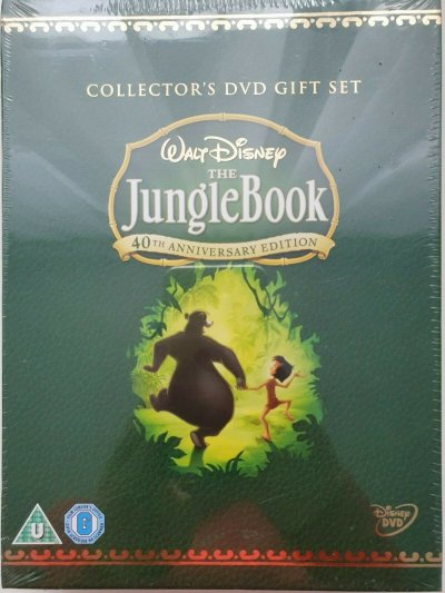 The Jungle Book Disney DVD 2007 Wolfgang Reitherman 2 discs BOX SET NEW SEALED