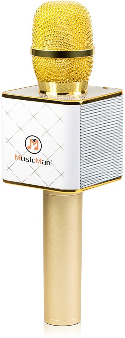 Technaxx-Mikrofon BT-X31 GOLD-WHITE