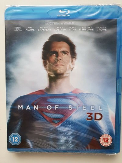 Man of Steel 3D Blu-ray 2013