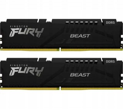 Kingston FURY Beast EXPO DDR5 16GB (2x8GB) 5200MT/s DDR5 CL36 DIMM KF552C36BBEK2-16 Pamięć