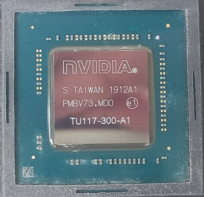 Procesor GPU TU117-300-A1 GTX 1650