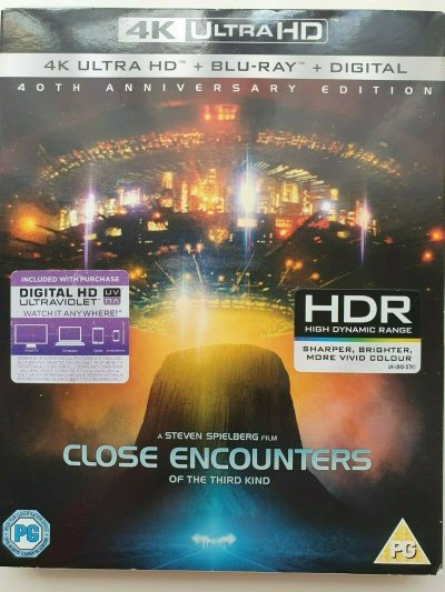 Close Encounters Of The Third Kind 4K UHD + Blu-ray + Digital 2017 NEW SEALED