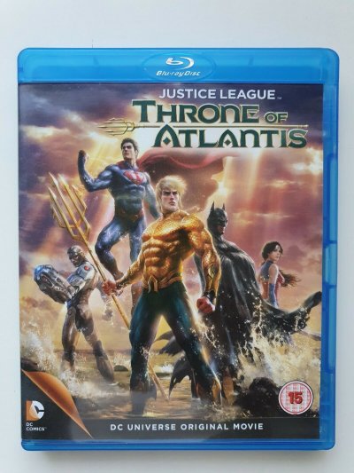 Justice League: Throne of Atlantis Blu-Ray (2015) Ethan Spaulding NEW SEALED