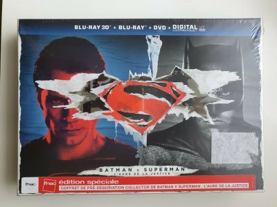 Batman v Superman Laube de la justice Special Ed BLU-RAY3D/DVD Coffret FR/EN