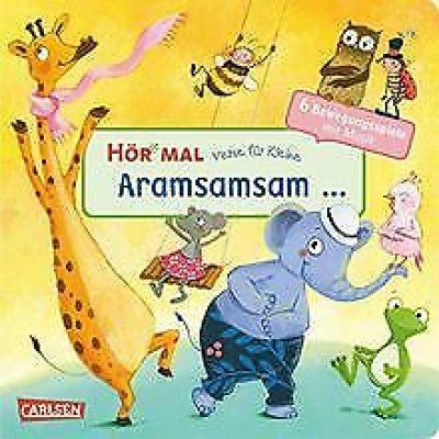 Książka-Posłuchaj Wersety dla najmłodszych-Aramsamsam 2018