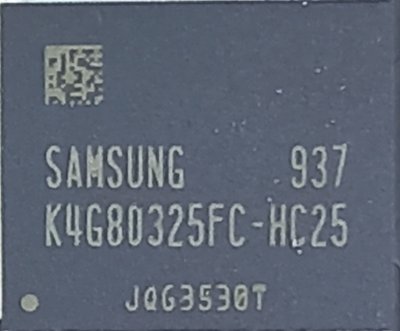 Pamięć Samsung GDDR5 BGA K4G80325FC-HC25