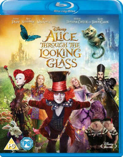 Alice Through the Looking Glass Blu-Ray 2016