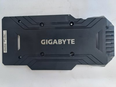 Backplate Gigabyte GTX 1060 6GB GV-N1060WF2OC