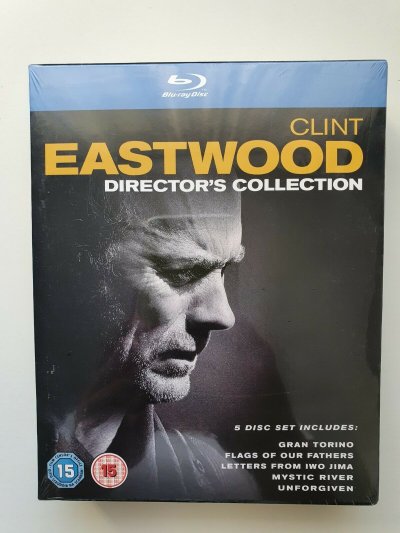 Clint Eastwood - Directors Collection 5 Disc Box Set Blu-Ray 2012 NEW SEALED