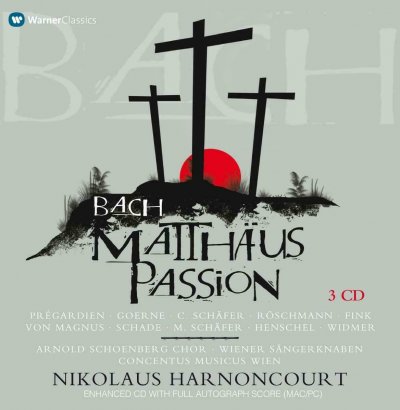 Johann Sebastian Bach (1685-1750) Matthaus-Passion 3xCD NEAR MINT
