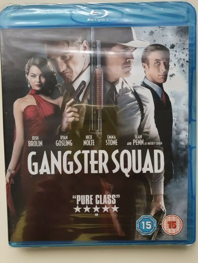 Gangster Squad [Blu-ray] [2013] [Region Free] [DVD][Region 2] new sealed