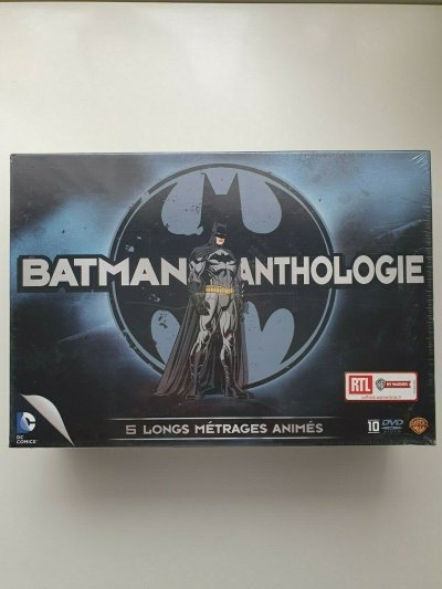 Batman Anthologie DVD 2014 5 longs métrages animés + livre NEUF SOUS BLISTER
