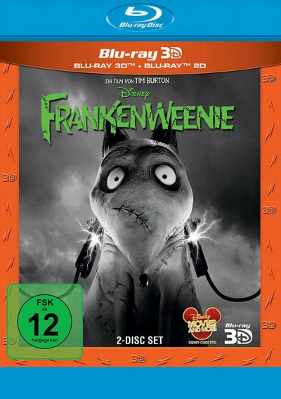 Frankenweenie (+ Blu-ray) Blu-ray 3D 2012