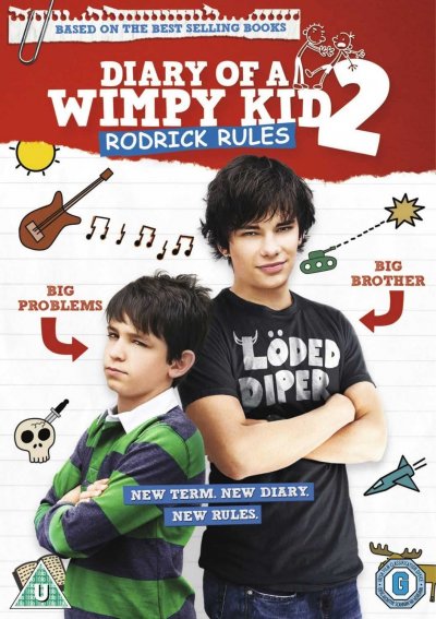 Diary of a Wimpy Kid 2: Rodrick Rules DVD 2011