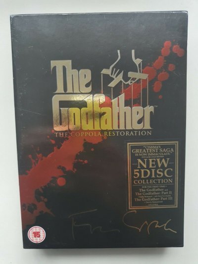 The Godfather Trilogy - The Coppola Restoration DVD 2008 English VERY GOOD