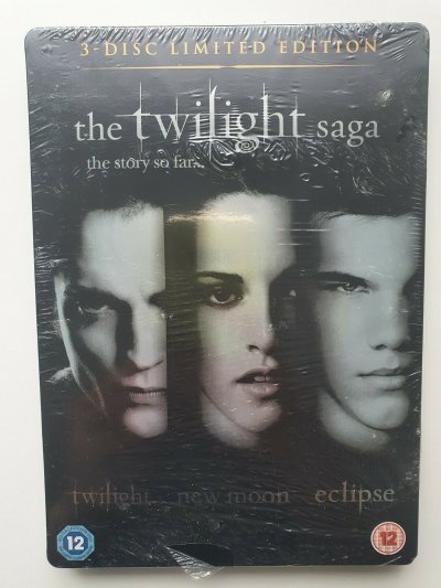 TheTwilight Saga Triple - Twilight / New Moon / Eclipse DVD 2010 NEW SEALED