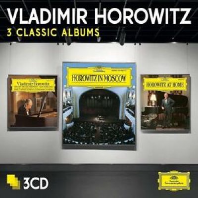 Vladimir Horowitz - 3 Classic Albums (Limited Edition) 3xCD Deutsche Grammophon