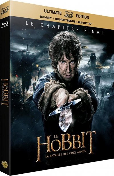 The Hobbit: The Battle of the Five Armies BLU-RAY 3D + BLU-RAY 2015