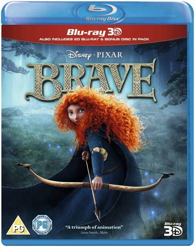 Brave 3D Blu-ray 2014