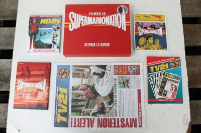 Supermarionation World of Gerry Anderson 2xBlu-ray + Book + Postcards + Magazine