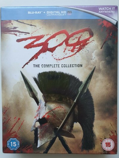 300: 300 & 300:Rise of an Empire Blu-Ray + UV 2014 Gerard Butler NEW SEALED