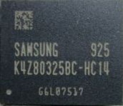 Pamięć Samsung GDDR6 BGA K4Z80325BC-HC14
