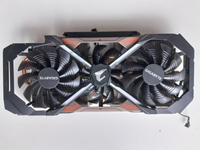 Chłodzenie Gigabyte GTX 1070 8GB AORUS GV-N1070AORUS-8GD REV2.0 3x PLD10015B12H 12v 0.55A (95mm)