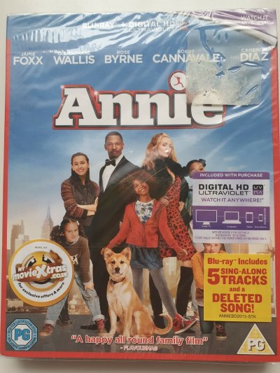 Annie - Blu - Ray + Digital HD UV 2015 Cameron Diaz English French NEW SEALED