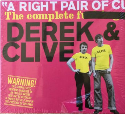 Derek & Clive ‎– A Right Pair Of C****. The Complete F****** Derek & Clive 5xCD 