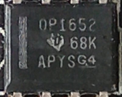Chipset OP1652 OPA1652AIDR SOP-8 OPA1652AID OPA1652