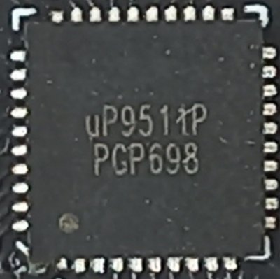 Chipset UP9511P UP9511PQGJ QFN-40 