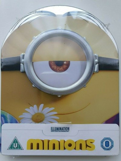 Minions - Limited Edition Collectors Case DVD 2015 STEELBOOK NEW SEALED