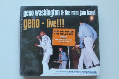 Washington Geno & The Ram Jam Band The Hit Albums 3xCD UK & Europe 2016