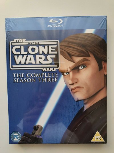 Star Wars: The Clone Wars - The Complete Season Three Blu-ray 2011 NEW SEALED