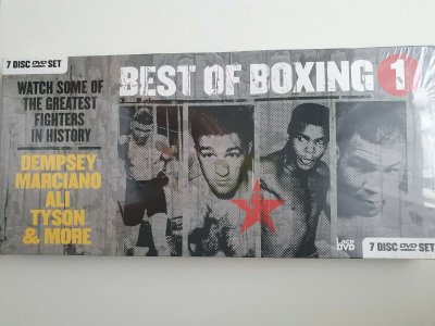 Best of Boxing Vol 1 DVD 7 disc 2012 Tyson, Cassius, Clay BOX SET NEW SEALED