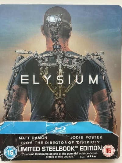 Elysium Blu-ray STEELBOOK 2013