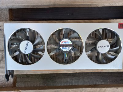 Wentylator FirstDO FD8015H12S 12V 0.32A Radeon VII