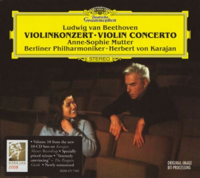 A.Mutter, Berliner Philharmoniker, Karajan ‎– Ludwig van Beethoven CD 2007 NEU